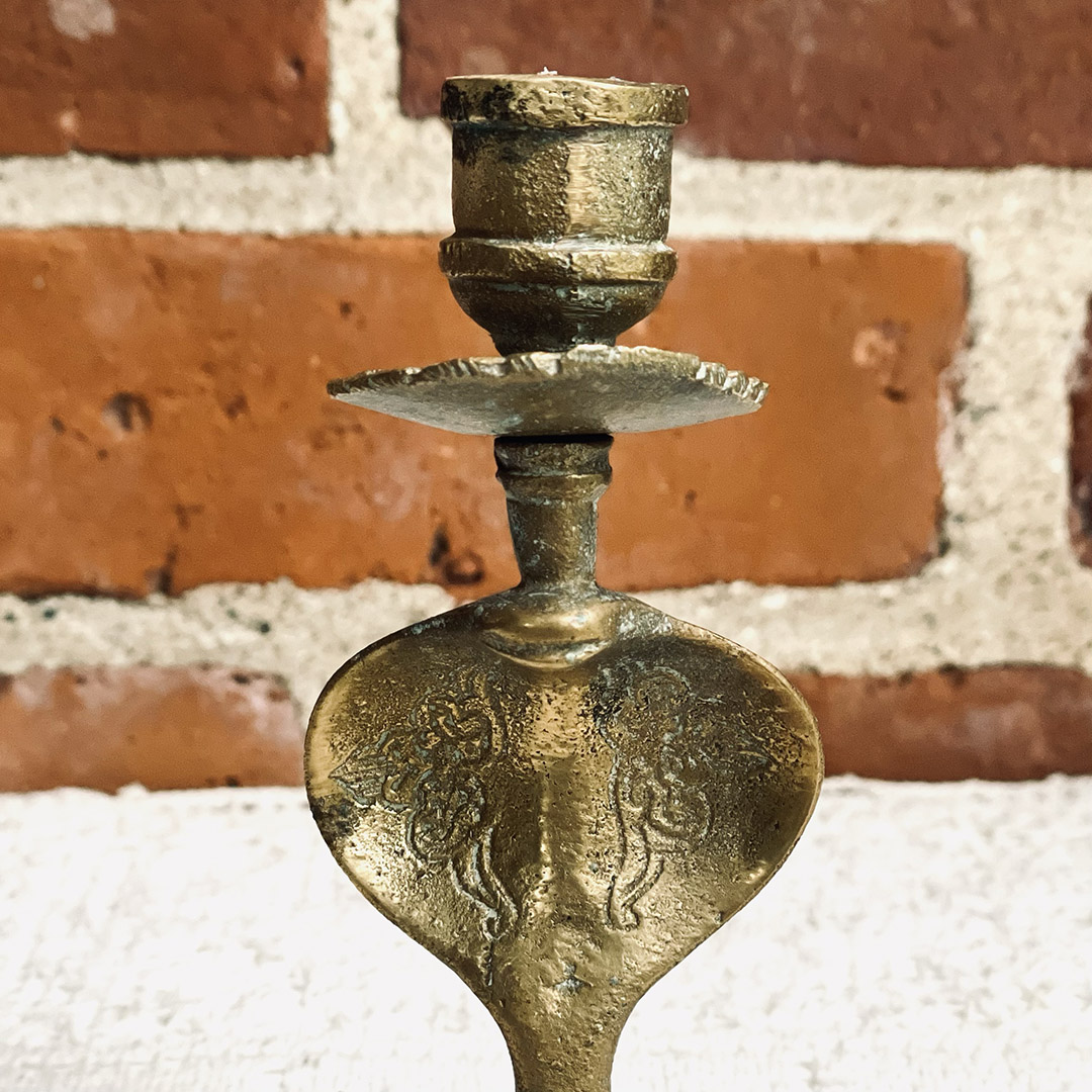 Brass Cobra Mini Candlesticks - Image 4