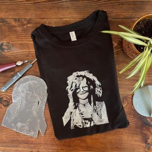 Janis - Women's Linocut Tee